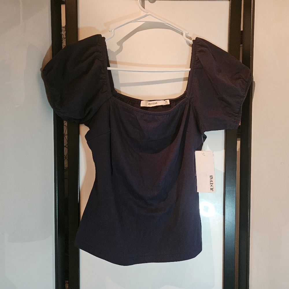 Just Fab Off Shoulder Top
